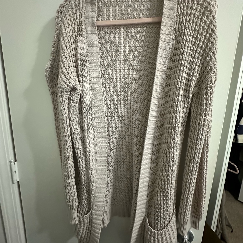 Cozy Cream Knit Cardigan